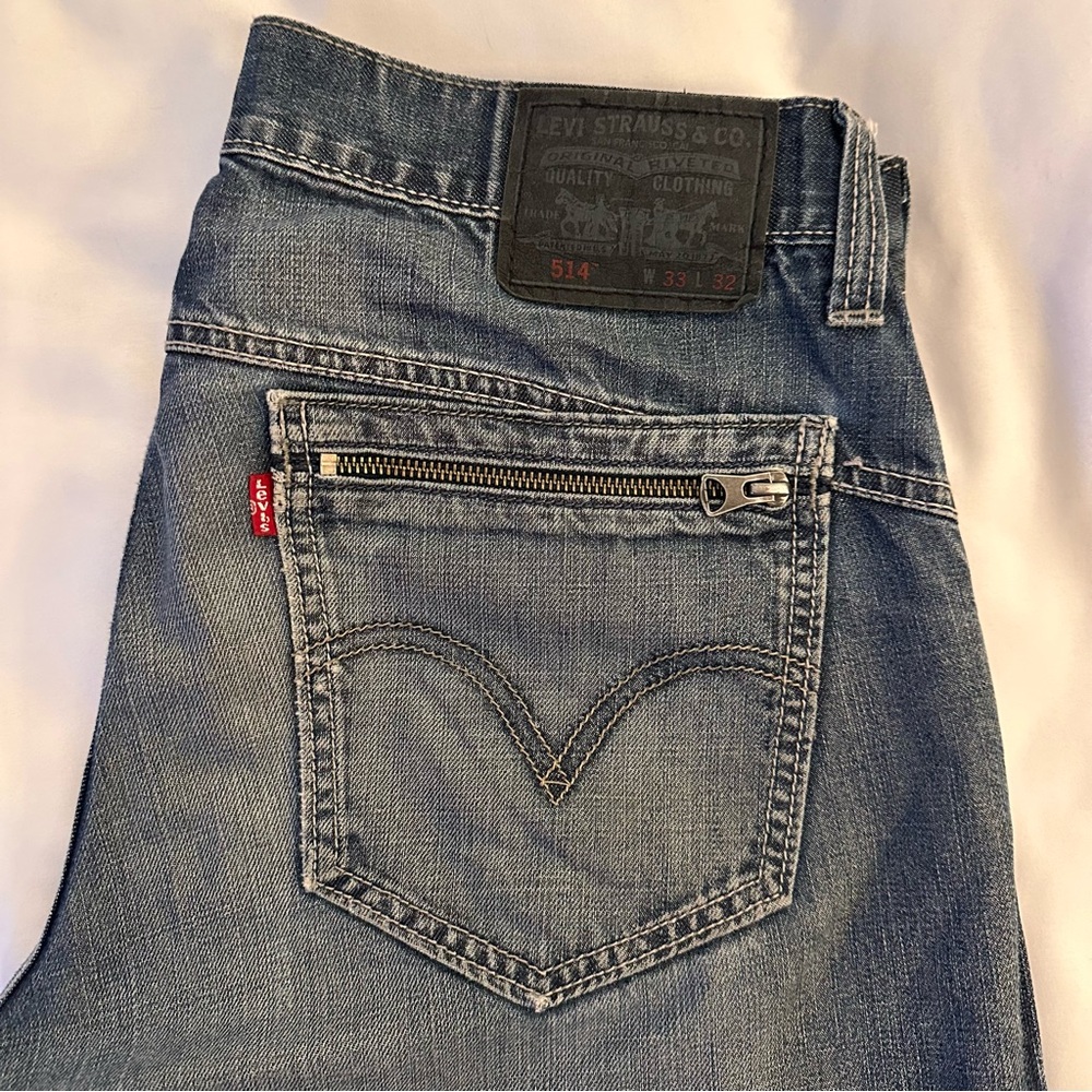 LEVI’S | Black Label 514 Slim Straight | 33 x 32